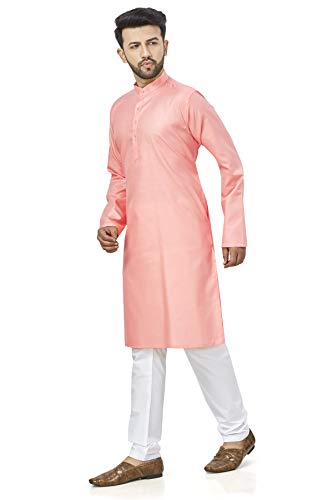 Image of BE ACTIVE Linen Blend Solid Pattern Trendy Comfortable Stylish Full Sleeve Kurta Men's Ethnic Wear