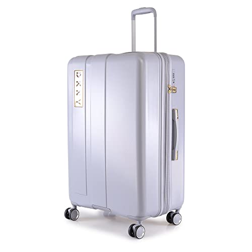 Image of DKNY City Block Range Silver Color 28 inch Hard Large Size Trolley
