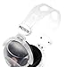 Koss CL/20 Clear Transparent On-Ear Headphones, 80s and 90s Style, Retro Look, 3.5mm Plug, Adjustable Headband, Leatherette Cushions
