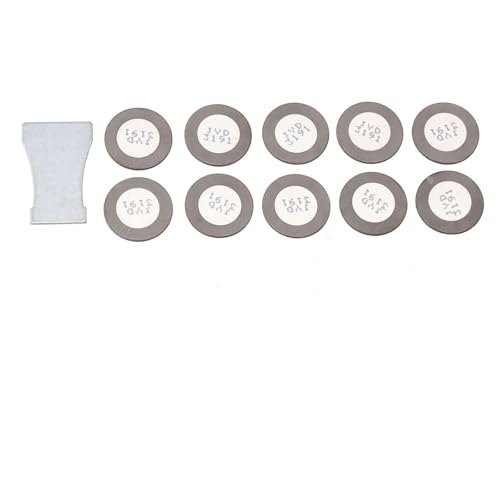 Eawfgtuw - Eawfgtuw Kit de rechange pour brumisateur avec 10 disques d'atomisation en céramique de 20 mm et plaque de fer pour humidificateur, collecteur de poussière et filtre à air, pour une installation