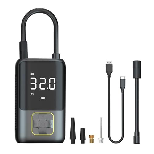 Compresseur d'air de voiture avec mini gonfleur de pneu vélo et moto