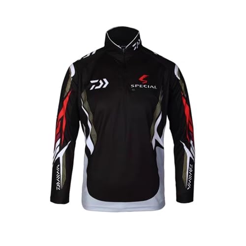 SRAY FOCOANo 夏釣り速乾シャツ 4XL 黒