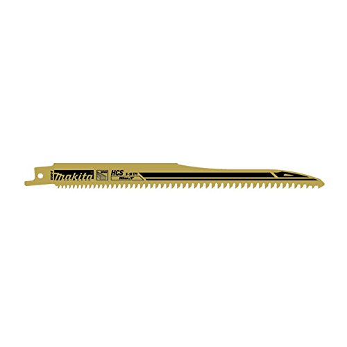 Image of Makita B-05153 Sabre Saw Blade for Construction Timber and Plywood (Pack of 5)