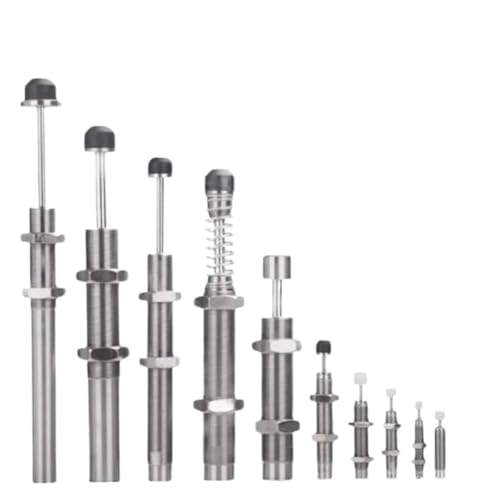 Amortisseur hydraulique MAKC1008 et butée de fin de course filetée M10