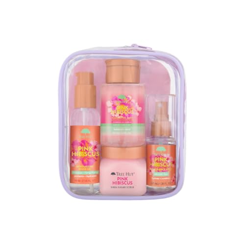 Tree Hut Pink Hibiscus Travel Gift Set
