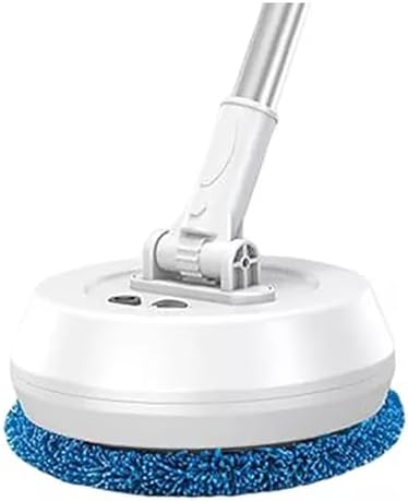 Esfregão Elétrico Vassoura Redonda Limpador de Piso 360 Giratorio...