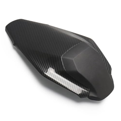 Capot de selle moto vert aérodynamique protégeant le carénage arrière