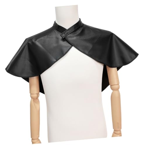 Capa para tinte de cabello 2 piezas negra para salón miniatura 6