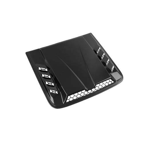 Capot de réglage universel voiture en ABS aspect carbone noir 18.9x14.17 pouces pour Camaro