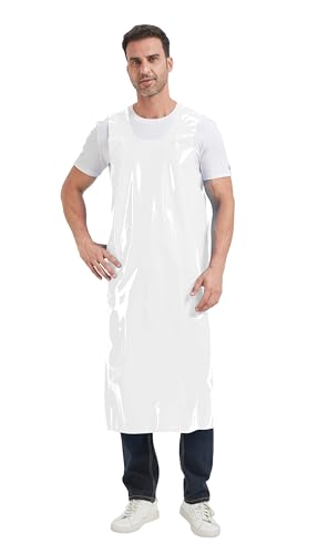 Nanxson unisex impermeabile grembiule da lavoro leggero in TPU grembiule da lavoro per cucina, industria, pulizia