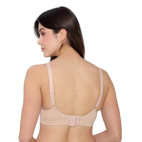Image of Kalyani Chase Double Layered Cups Center Lace Full Coverage Seamless Bra