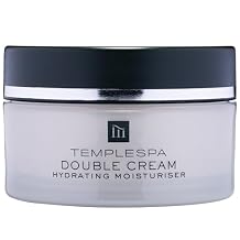TEMPLESPA | كريم مزدوج | مرطب نهاري وليلي للبشرة الجافة ، مركب فيرمديرم ، مغذي وغني بالبشرة المجففة ، المكونات الطبيعية ، خالٍ من القسوة ، نباتي ، 1.6 أونصة سائلة.