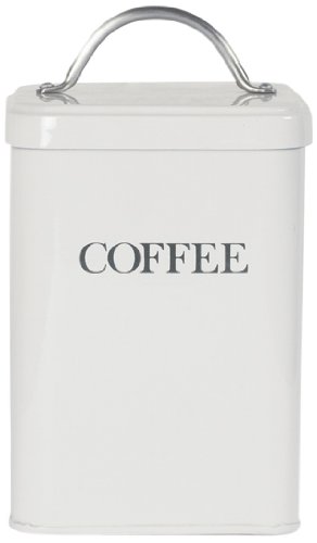 Garden Trading CACH02 - Bote para Alimentos, Color Blanco