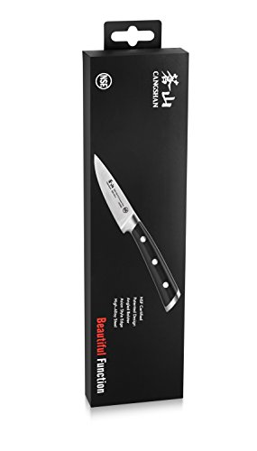 Cangshan S Series 1020403 German Steel Forged Paring Knife, 3.5-Inch Blade #TOP7