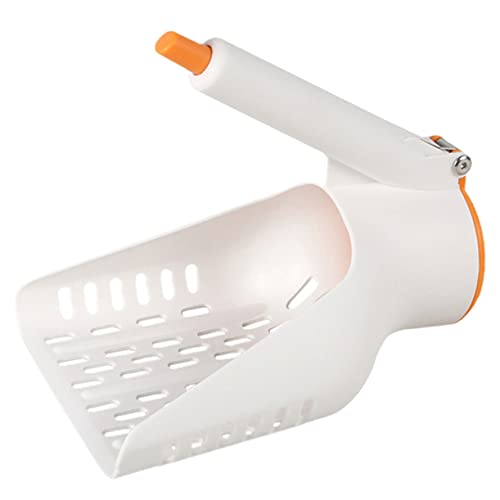 BESPORTBLE Large Aperture Cat Litter Scooper Easy Wash Lightweight Pet Litter Shovel Kitten Scoop