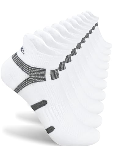 Image of Trusiel Women Ankle Compression Athletic Running Socks No Show Low Cut 5 Pairs