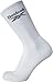 Reebok Mens Crew Socks - 10 Pack Moisture Wicking Comfort Stretch Cushioned Athletic Performance Socks for Men (Sizes 6-12.5), Size 6-12.5, All White
