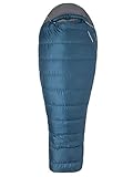 Marmot Ironwood 20 Mummy Lightweight Sleeping Bag, 20-Degree Rating, Denim/Steel Onyx
