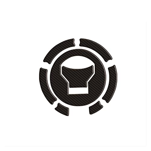 Mingwangauto apto para CRF1000L África Twin 2016-2019 2018 2017 textura de fibra motocicleta tanque de combustible tapa calcomanías etiqueta engomada Cover