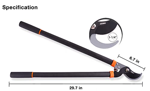 image for LKDING 30'' Bypass Loppers Pruners Heavy Duty Garden Shear Tree Trimme