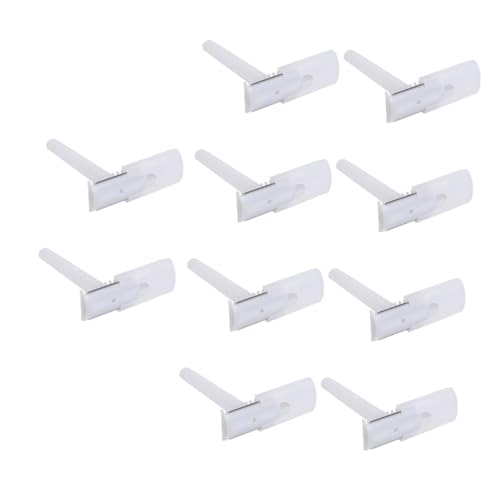 FRCOLOR 25pcs Double Razor Blades Single Use Disposable Razors Arm Leg Intimate Hair Shaving Kit