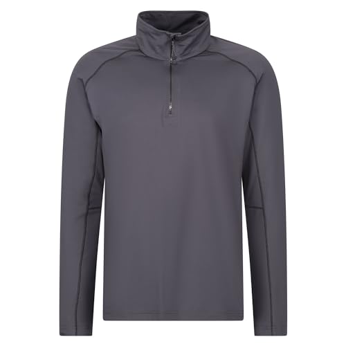 Suéter gris para hombre Regatta Professional en talla XXXL con cremallera media