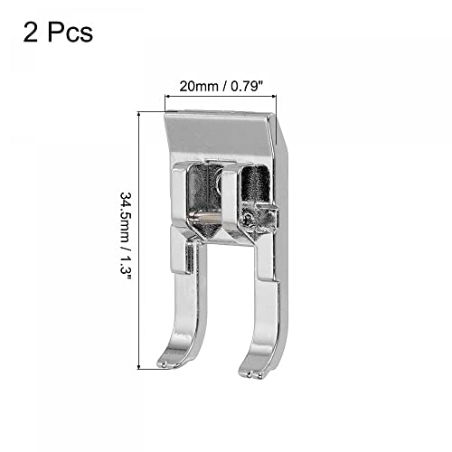 Pie Prensatelas Open Toe para Máquina de Coser miniatura 2