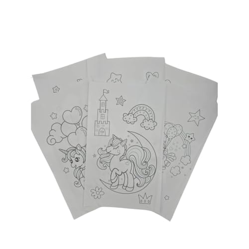 Estojo Maleta Pintura 48 Peças Infantil Canetinhas Giz Lápis de Cor - COR AZUL