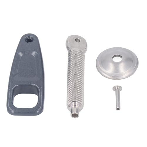 Outboard Transom Clamp, Keenso Stainless Steel Aluminum Clamp for 15hp Engine, Marine Boat Motor Mounting Hardware, Durable Watercraft Accessory