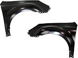 Garage-Pro Front Fender Set of 2 Compatible With 2010-2014 Subaru Outback Primed Steel Driver and Passenger Side