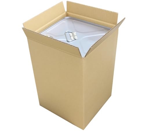 Amazon.co.jp: 愛パックダンボール ダンボール箱 一斗缶18リットル用