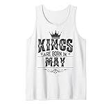 Photo Gallery regalo di compleanno kings are born in may canotta Photo Gallery regalo di compleanno kings are born in may canotta