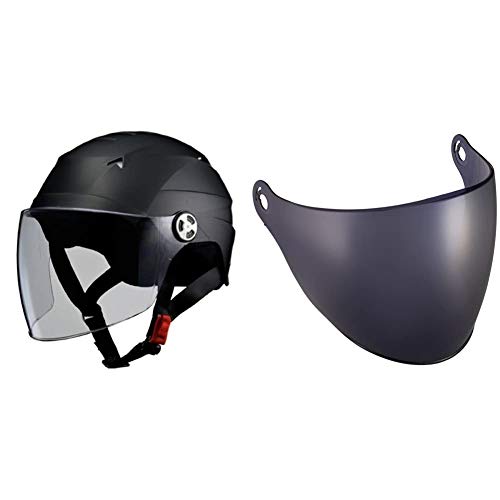 タクティカルヘルメット ブラック Amazon | リード工業(LEAD) バイクヘルメット ジェット SERIO