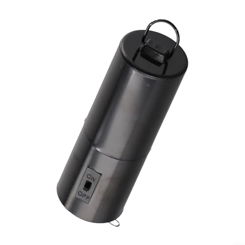 Motor giratorio colgante con gancho alimentado por pilas para campanillas de viento y artículos decorativos para colgar, apto para uso en interiores y exteriores con rotación de velocidad media