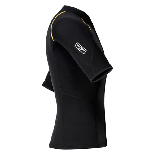 Loyan Short Sleeve Wetsuit Top for Men Swimming Shirt Front Zip Wetsuit Jacket Rash Guard Diving Suit miniatura 6