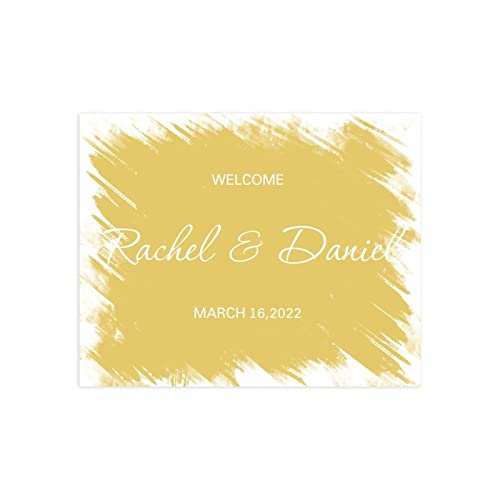 Panneau calligraphie personnalisé cadeau de mariage original 45cm - 2
