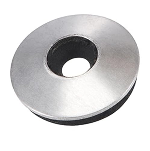 Evite vibraciones usando arandelas de sellado de acero inoxidable y caucho para juntas