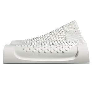 HJHIKJK Oreillers Pure Natural Latex Pillow Repair Neck Protection Spine Health Care Orthopedic Pillow Slow Rebound