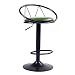 TWTQYC Sgabello da Bar, Moderna Sedia da Bar Girevole per Colazione, Poggiapiedi Regolabile in Pelle con Sollevamento dello Schienale, Panca da Cucina per La Casa, 4 Colori, 62-82
