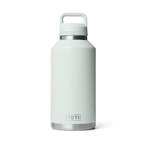 Image of YETI Rambler 64 oz Bottle, Vacuum Insulated, Leakproof, Stainless Steel with Chug Cap, Ridgeline