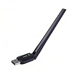 WiFi 6 Wireless Network Card,Driver-Free AX300 USB Receiver,External WiFi Transmitter for Desktop,Compatible with Windows 7, 10, 11 Systems,High-Speed Wireless Connection