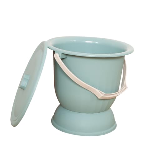 Anneome 防臭設計携帯用尿器ポット大容量持ち手付き安定滑り止めベース高齢者 妊婦対応清潔簡単収納尿貯蔵容器家用緊急用