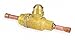 JB Industries Refrig Ball Valve, 3/8" ODF, 500 psi