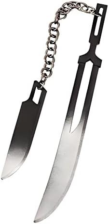 Ichigo Zangets Keychain - Bankai Tensa Zangetsu and Dual Zangets Blades - Halloween Anime Gifts for Men and Fans