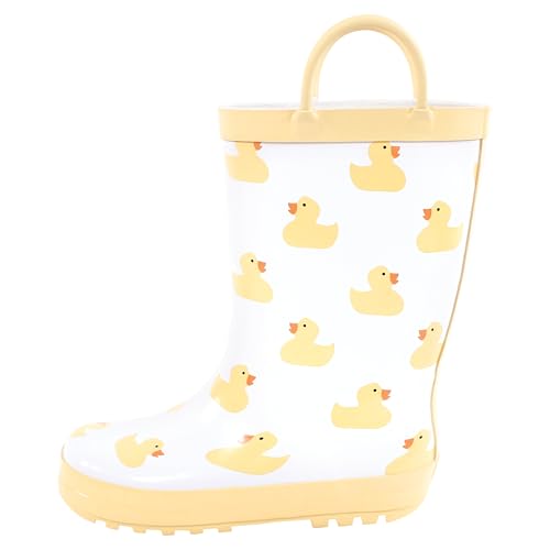 Hudson Baby Rain Boots, Duck, 8 Toddler