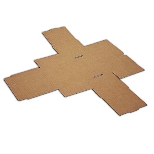 Pack 50 cajas para envíos 160x120x120mm. Caja automontable. Caja cartón Kraft. Montaje muy fácil y sencillo.Apta para envíos postales. Ultraresistentes
