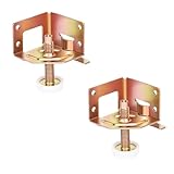 BE-TOOL 2 Pcs Leveling Feet Heavy Duty Furniture Leveler Legs Height Adjustable Table Legs for Tables, Cabinets, Workbenches, Shelves, Bookcases