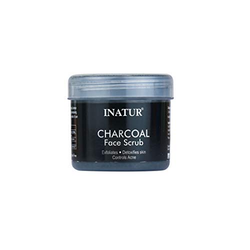 Buy INATUR Charcoal Face Scrub, Purifying, Nourishing,125g Online at