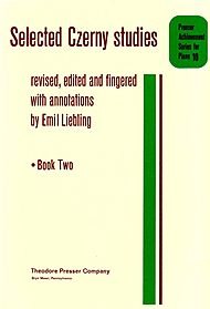 Unknown Binding Selected Czerny Studies Book Two (Presser Achievement Series for Piano, 10) Book