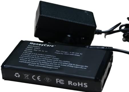 HoneyCare 12V Li-Polymer Replacement Battery Pack Fit for Metabo/Milwaukee/Dewalt/AEG Heated Jacket Coat Battery,Lithium-Ion Heated Kit(12V 5AH Battery and Charger)